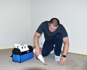 carpet stain removal process