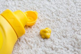 mustard carpet cleaning