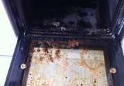 dirty oven